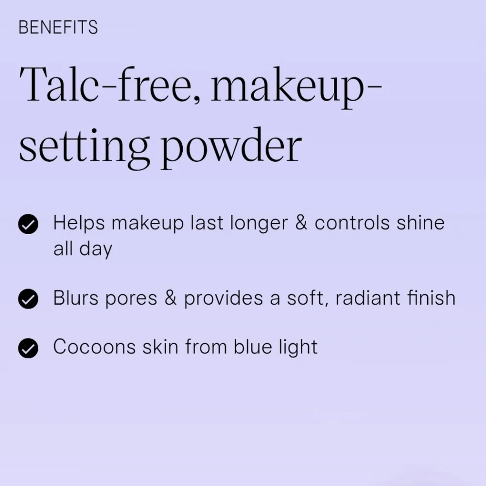 Tatcha The Silk Powder - Talc- Free‎ Setting Powder 20g NEW Sealed- In Box